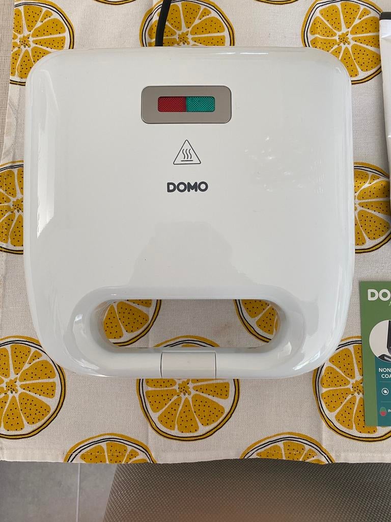 Croque/grill/wafels 3 in 1 van Domo, Ophalen, Zo goed als nieuw