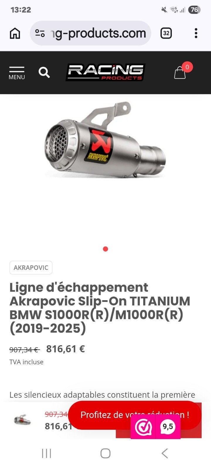 échappement akrapovic, Motos, Motos | BMW, Particulier