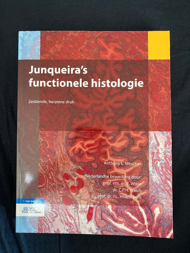 Junqueira’s functionele histologie, Livres, Enlèvement ou Envoi, Neuf, Enseignement supérieur