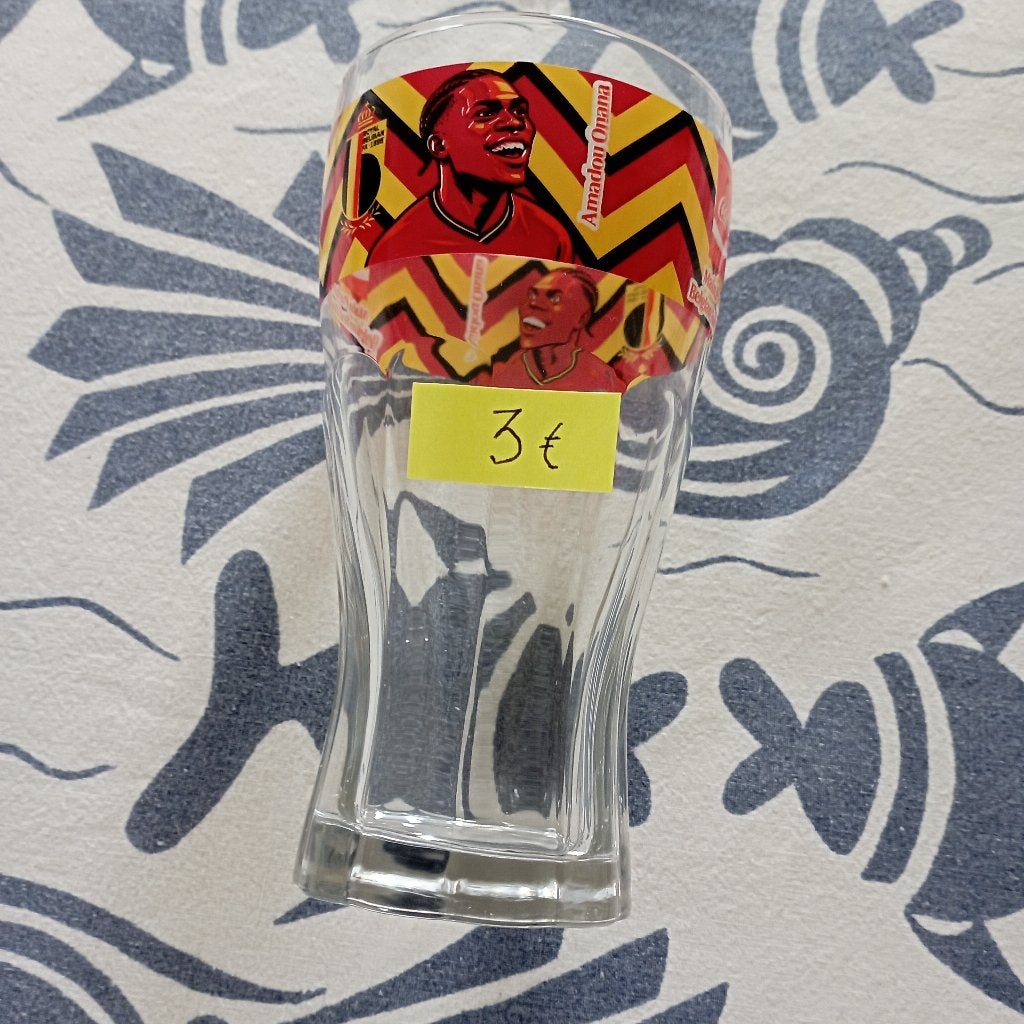 Verre coupe du monde " Onana ", Collections, Verres & Petits Verres, Enlèvement, Neuf, Verre à soda