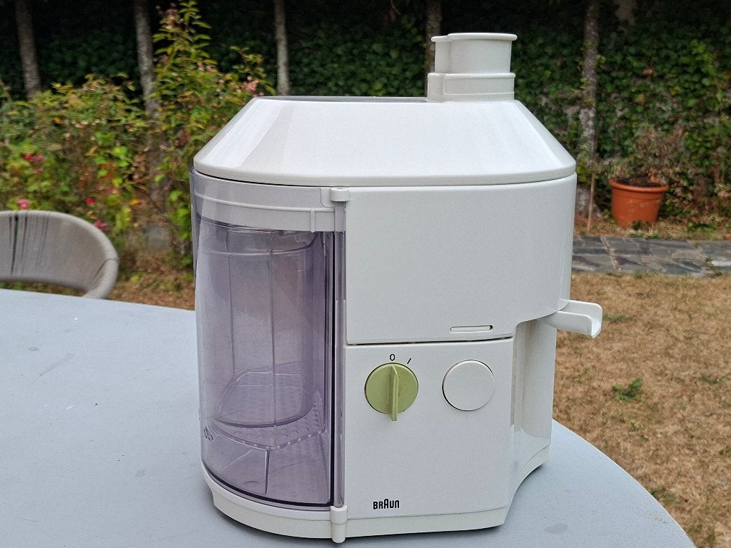 Sapcentrifuge Braun/multipress-automatic-mp80, Ophalen, Zo goed als nieuw, Elektrisch, Sapcentrifuge