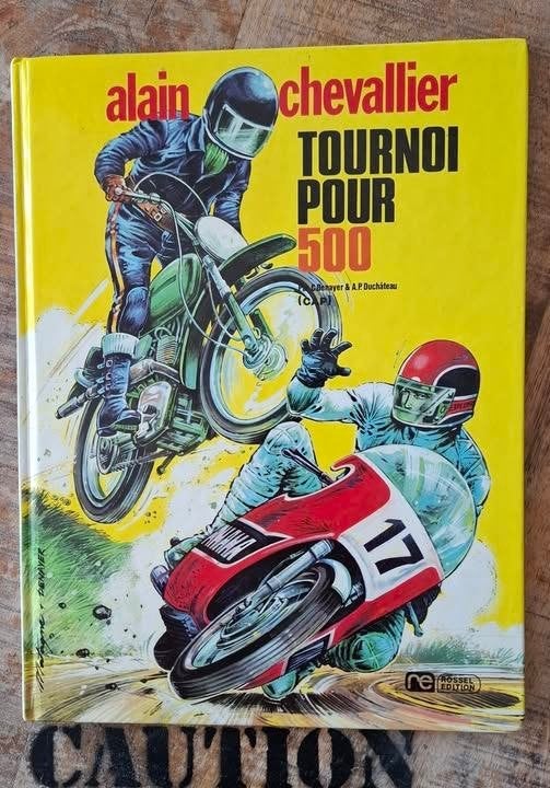 BD A.CHEVALLIER #3 Tournoi pour 500 ROSSEL E.O. 1974 DENAYER, Enlèvement ou Envoi, Une BD, Duchâteau/Denayer, Comme neuf