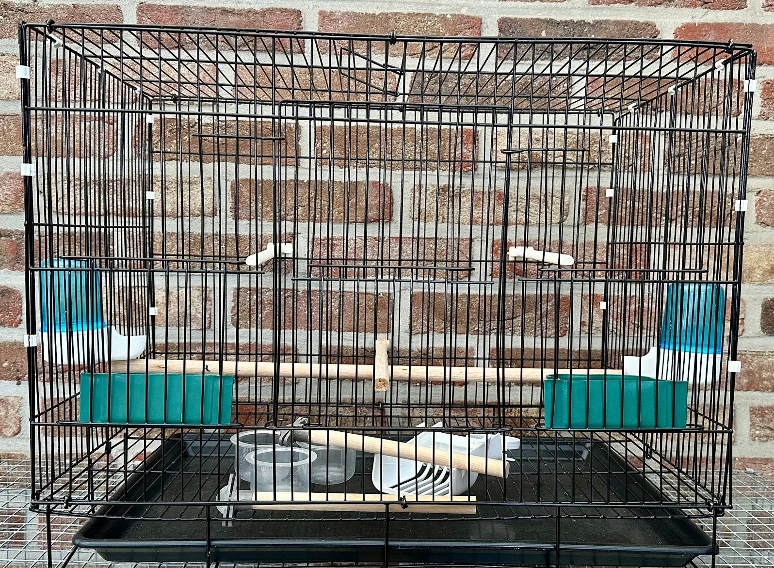 Vogelkooi, Ophalen, Nieuw, Metaal, Vogelkooi