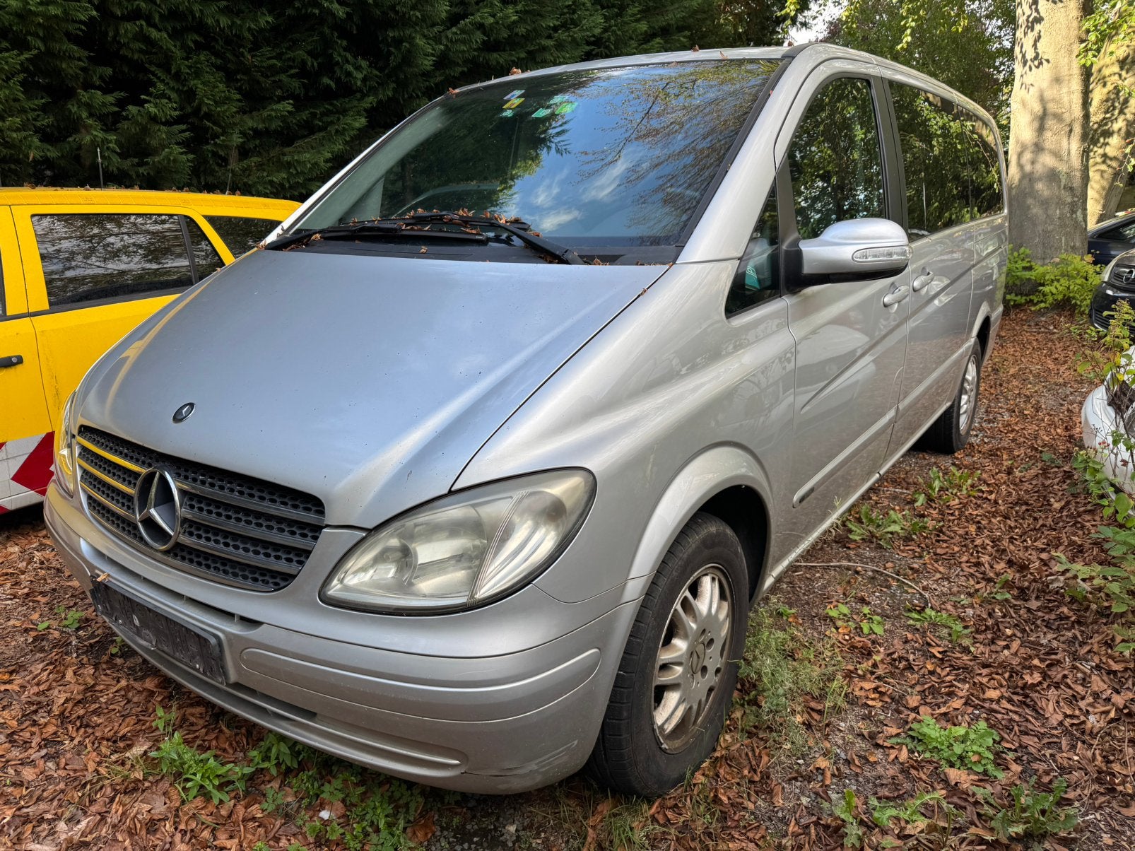 Mercedes viano 2.2 cdi bj 2008 km 594.410 motor perfect, Auto's, Monovolume, Parkeersensor, Leder en Stof, Bedrijf