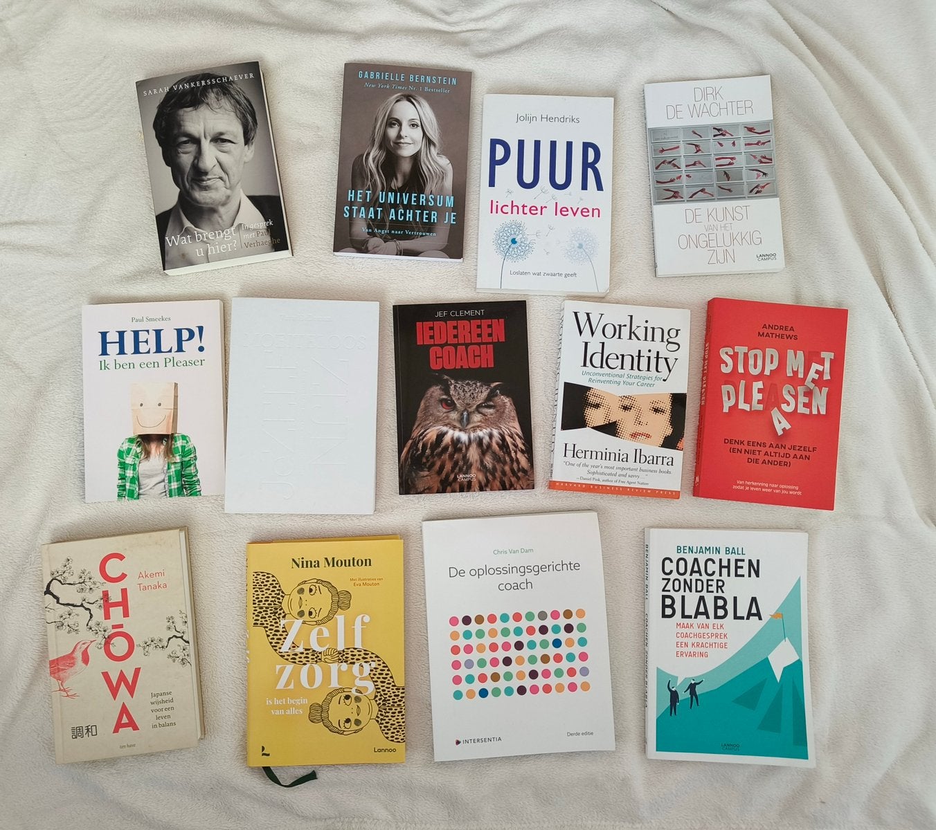 Pakket boeken coaching diverse, Enlèvement ou Envoi, Comme neuf