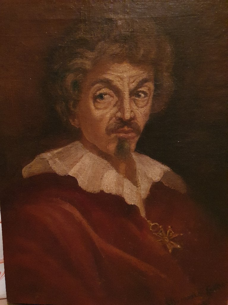 Peinture sur toile, Antiquités & Art, Art | Peinture | Classique, Peinture à l'huile, Enlèvement, Autres styles, Toile