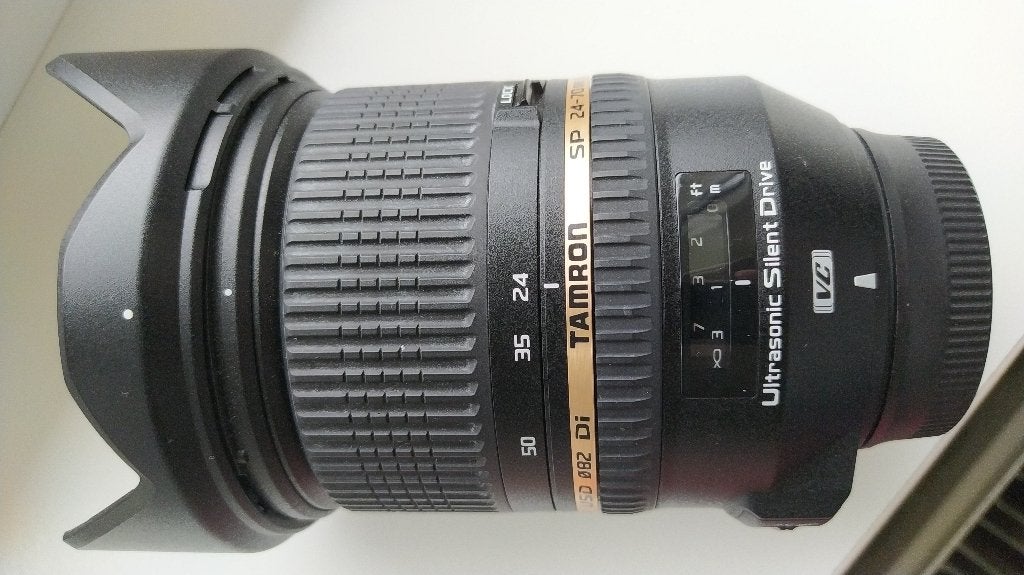 Tamron SP 24 70mm 2.8 VC voor nikon, Audio, Tv en Foto, Beeldstabilisatie, Ophalen of Verzenden, Zo goed als nieuw, Tamron