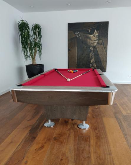 POOLTAFEL OP LEISTEEN NIEUW, Ophalen, Pooltafel