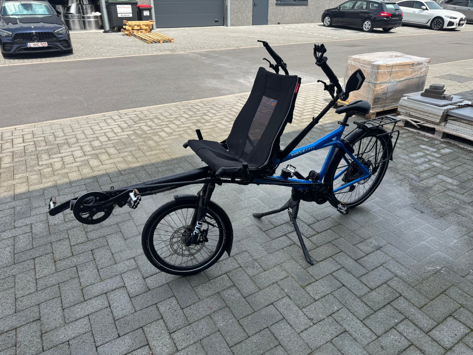 Electrische tandem fiets PINO, Fietsen en Brommers, Ophalen, Zo goed als nieuw
