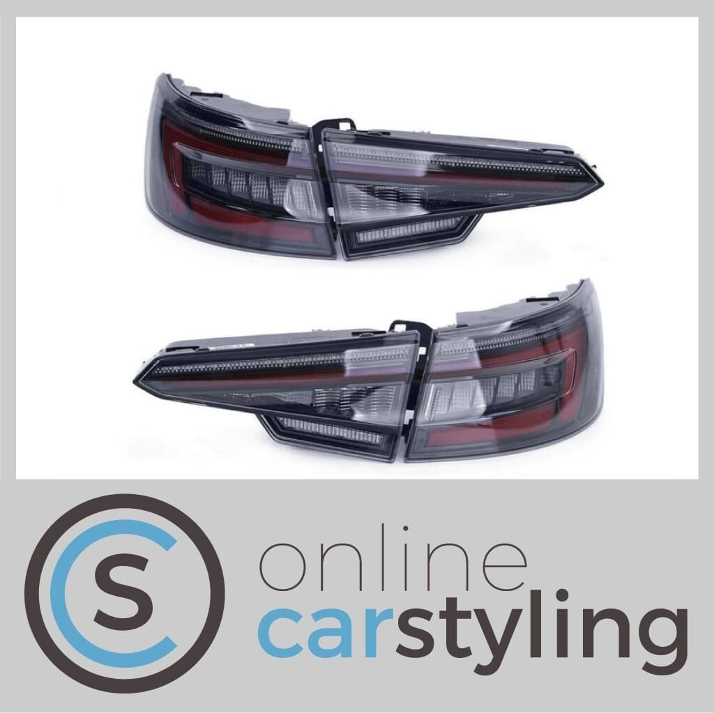 HELLA LED Achterlichten Audi A4 B9 Sedan Zwart / Smoke, Auto-onderdelen, Verlichting, Audi, Nieuw, Ophalen of Verzenden