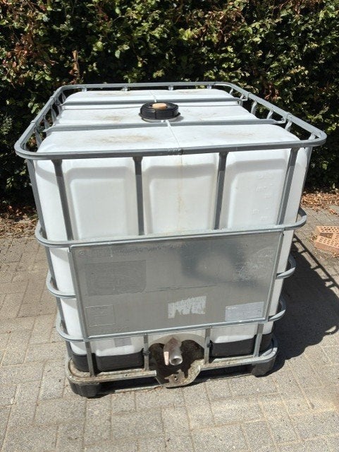 IBC container, Ophalen, Zo goed als nieuw, Kunststof