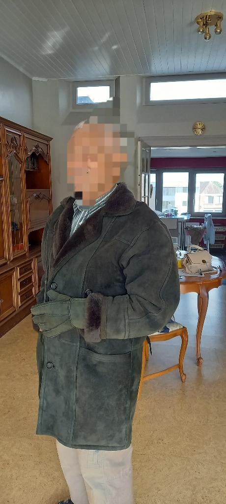 MANTEAU HOMME EN PEAU, Vêtements | Hommes, Costumes & Vestes, Enlèvement, Neuf, Taille 48/50 (M), Vert