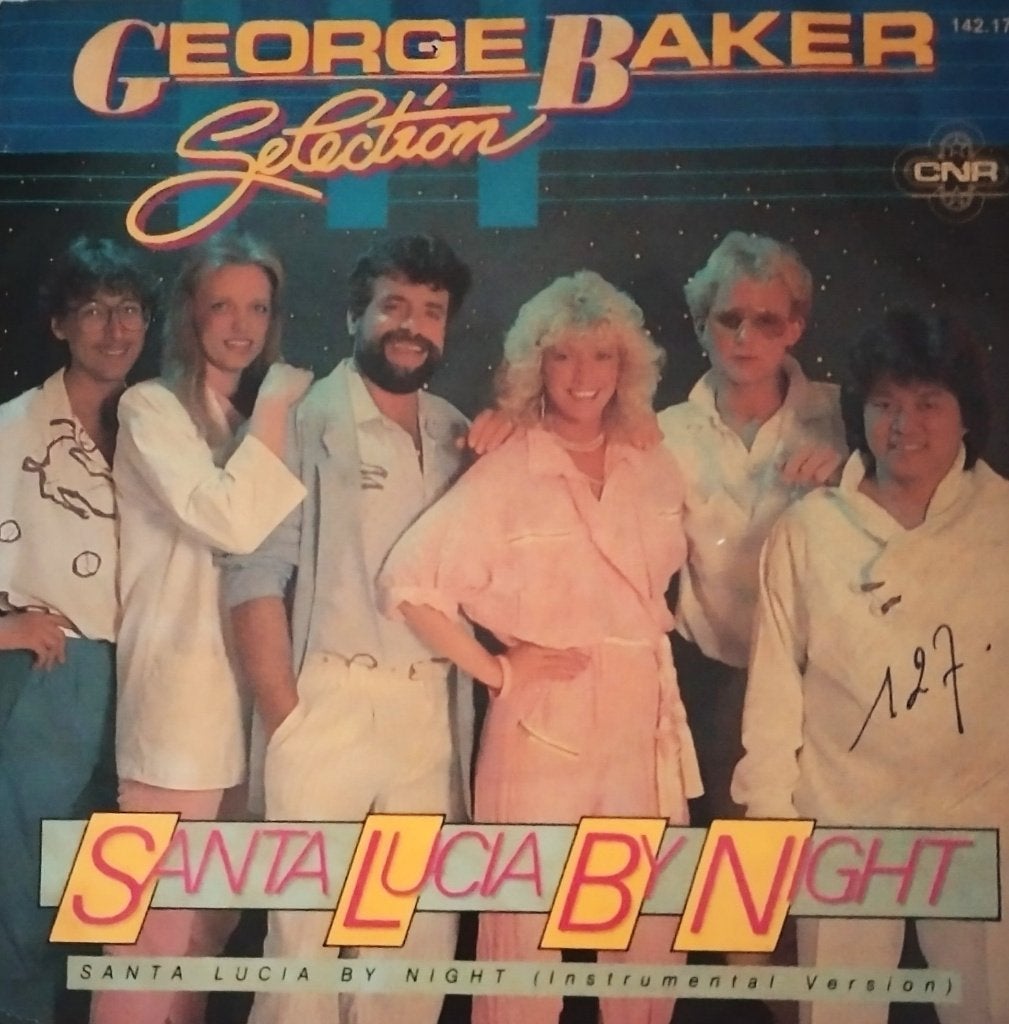 George Baker Selection - Santa Lucia by night, Fotohoes, 7 inch, Ophalen of Verzenden, Zo goed als nieuw