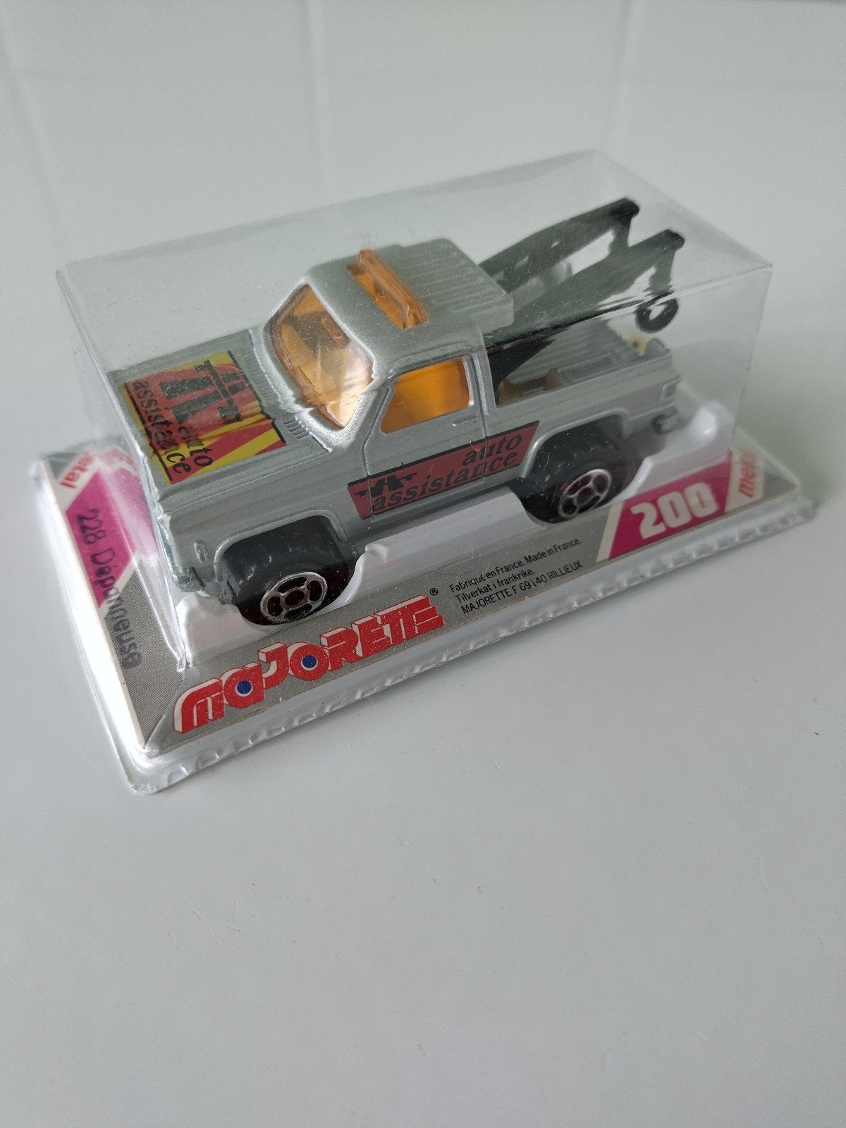 Vintage Majorette Chevy Blazer AFHALING LEES BESCHRIJVING, Enlèvement, Neuf, Voiture, Majorette