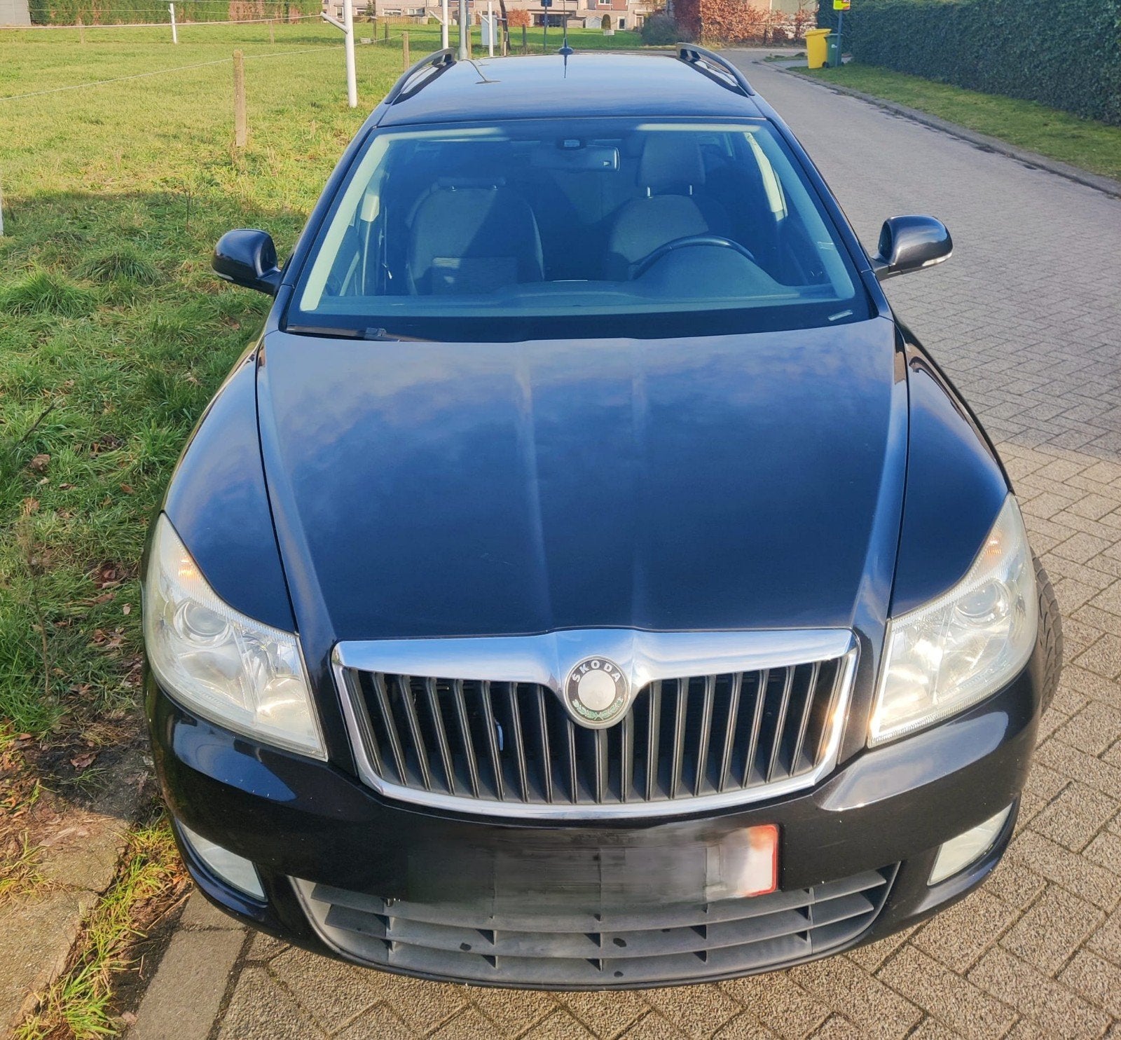 Skoda Octavia Combi Greenline 1.6 TDI, Autos, Skoda, Achat, 5 portes, Particulier, Noir
