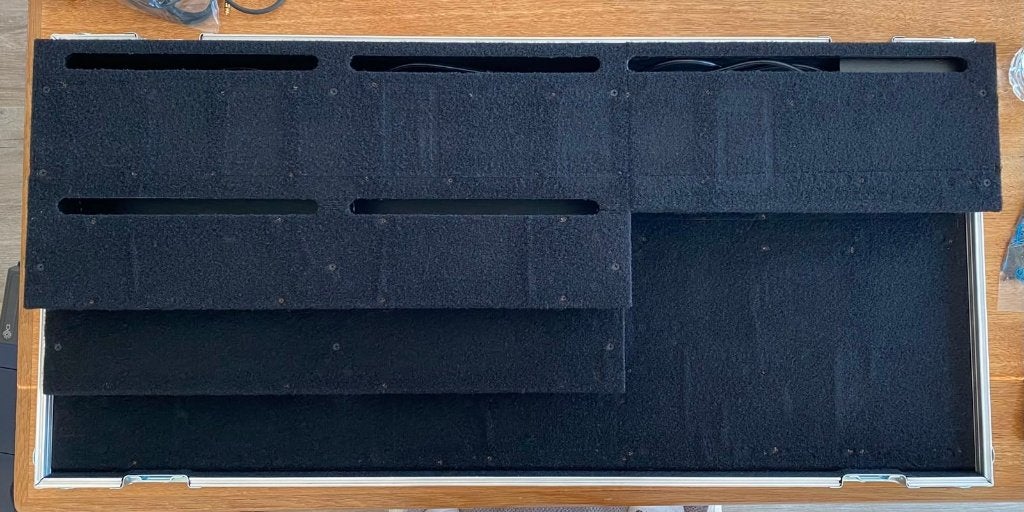 Flightcase + pedalboard, Ophalen, Zo goed als nieuw