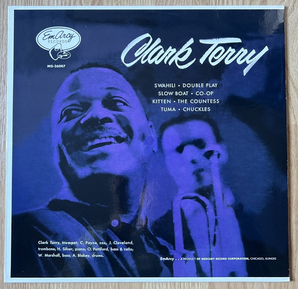 LP Clark Terry, Cd's en Dvd's, Vinyl | Jazz en Blues, Reissue, Ophalen of Verzenden, Zo goed als nieuw, LP