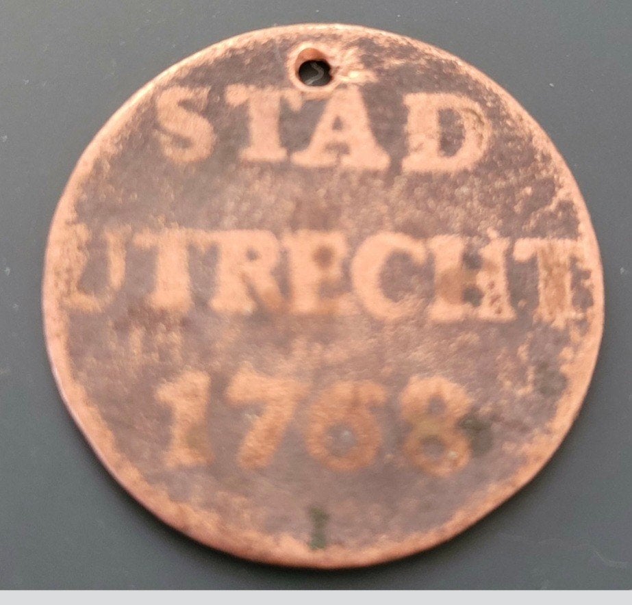 Oude munt Utrecht 1768 — 1 Duit — 18e eeuw, Ophalen