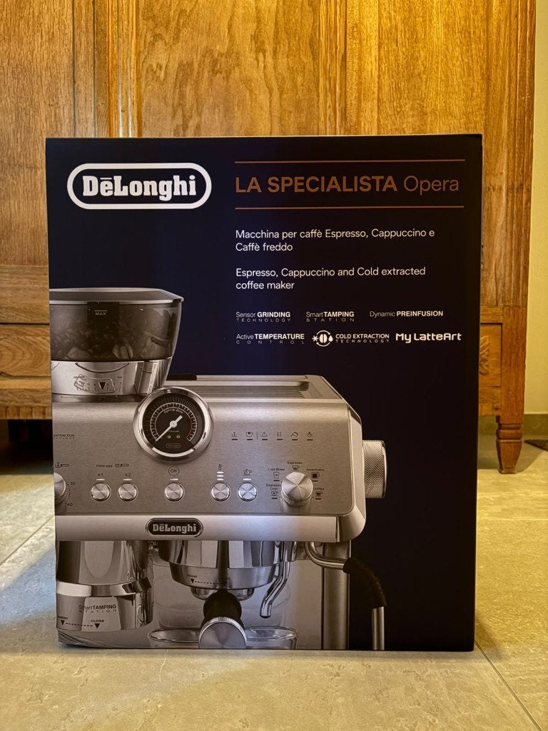Machine à café DeLonghi La Specialista Opera, Electroménager, 10 tasses ou plus, Enlèvement, Neuf, Cafetière
