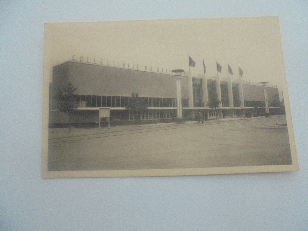 brussel expo 1935-masonite, Verzenden, 1920 tot 1940, Ongelopen, Brussel (Gewest)