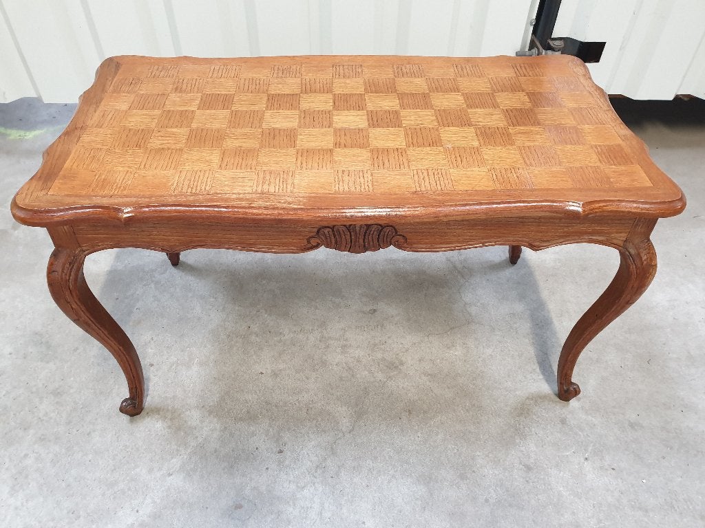 Louis XV Stijl salontafel. Het kan geleverd worden., Enlèvement, Utilisé, Chêne