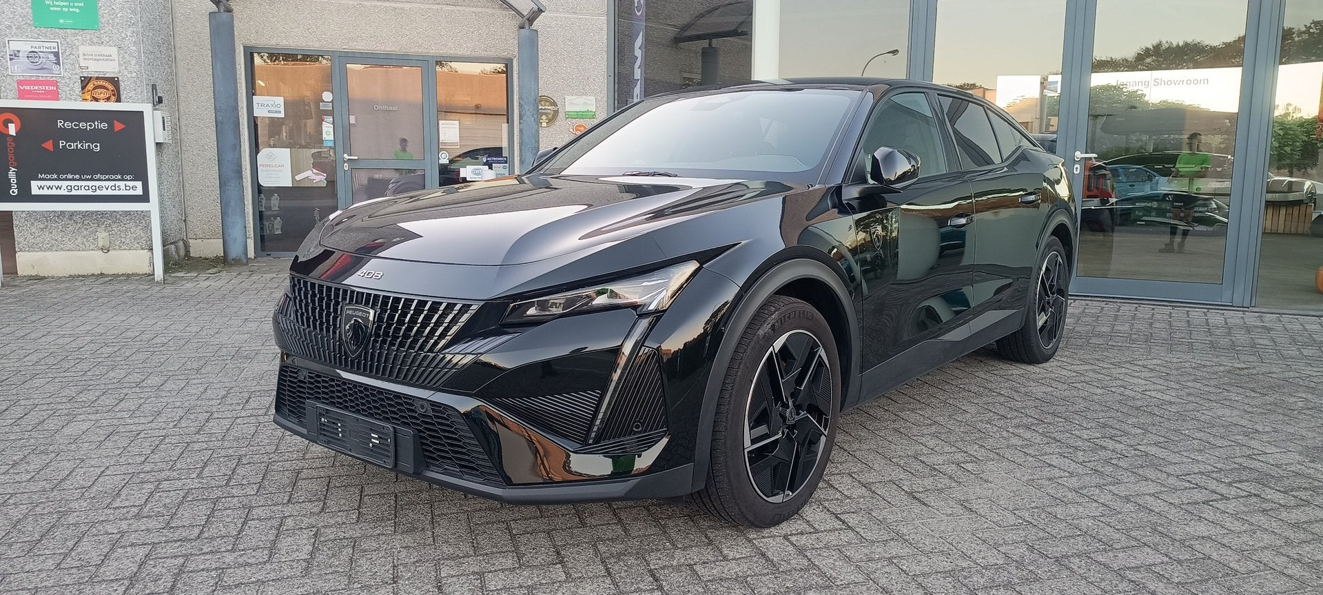 Prachtige Peugeot 408 Hybrid 225 pk GT (PHEV) – Full Optio, Autos, Entreprise, Hybride rechargeable, 5 places, Automatique