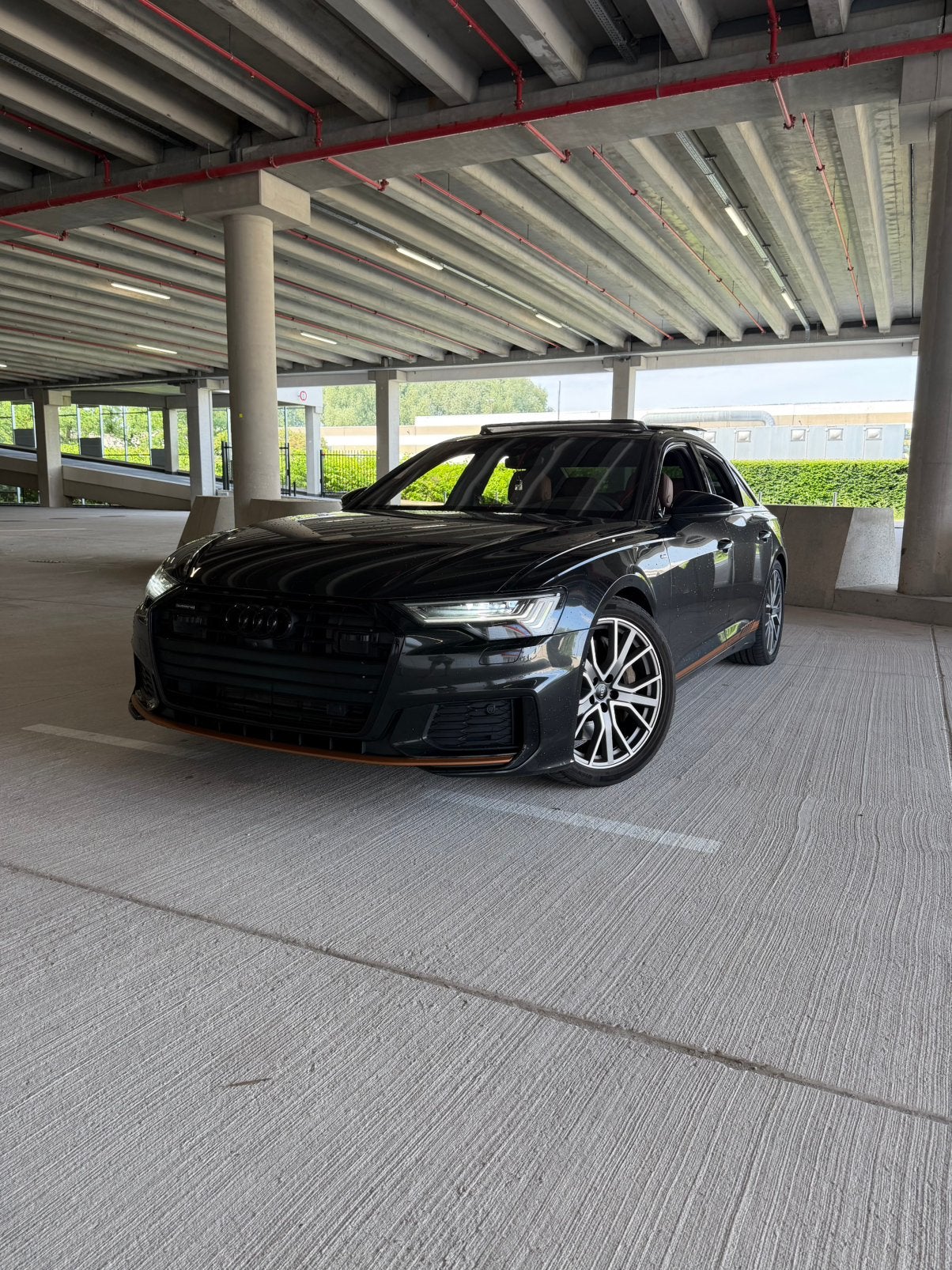 Audi A6 2.0 TFSI e Quattro S line | Full Option Night Vision, Auto's, Automaat, 1998 cc, Euro 6, Leder