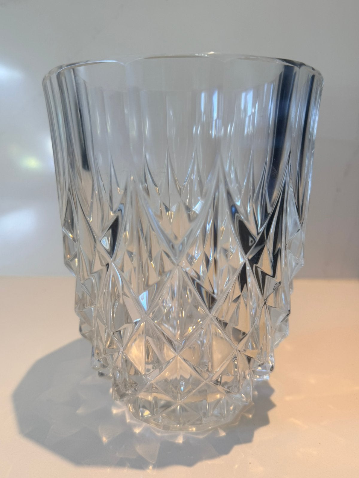 Magnifique vase en cristal « Nicole » — Val Saint Lambert, Enlèvement