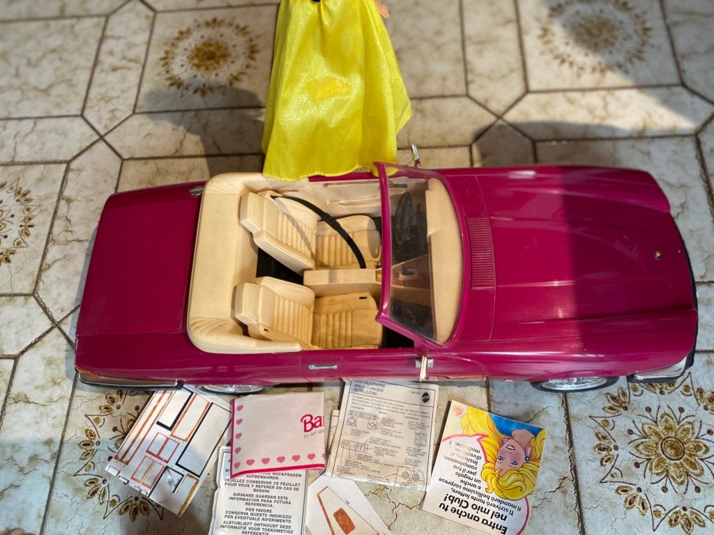 Barbie voiture et poupées originales, Enlèvement, Barbie