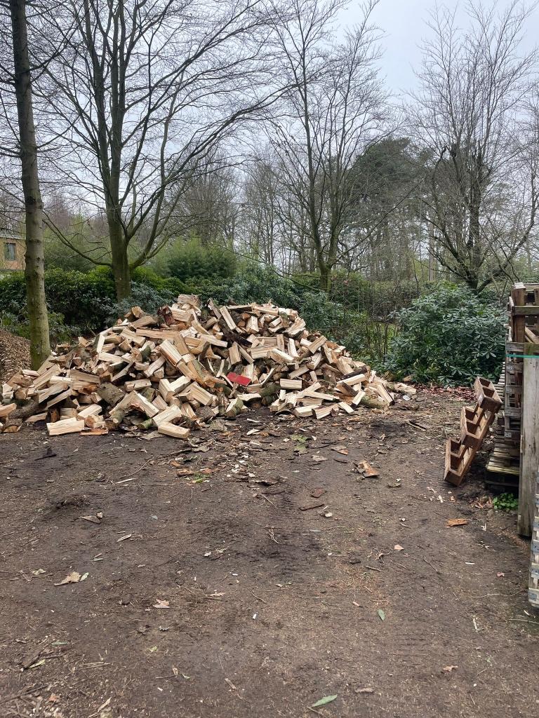 Brandhout, Ophalen, Blokken