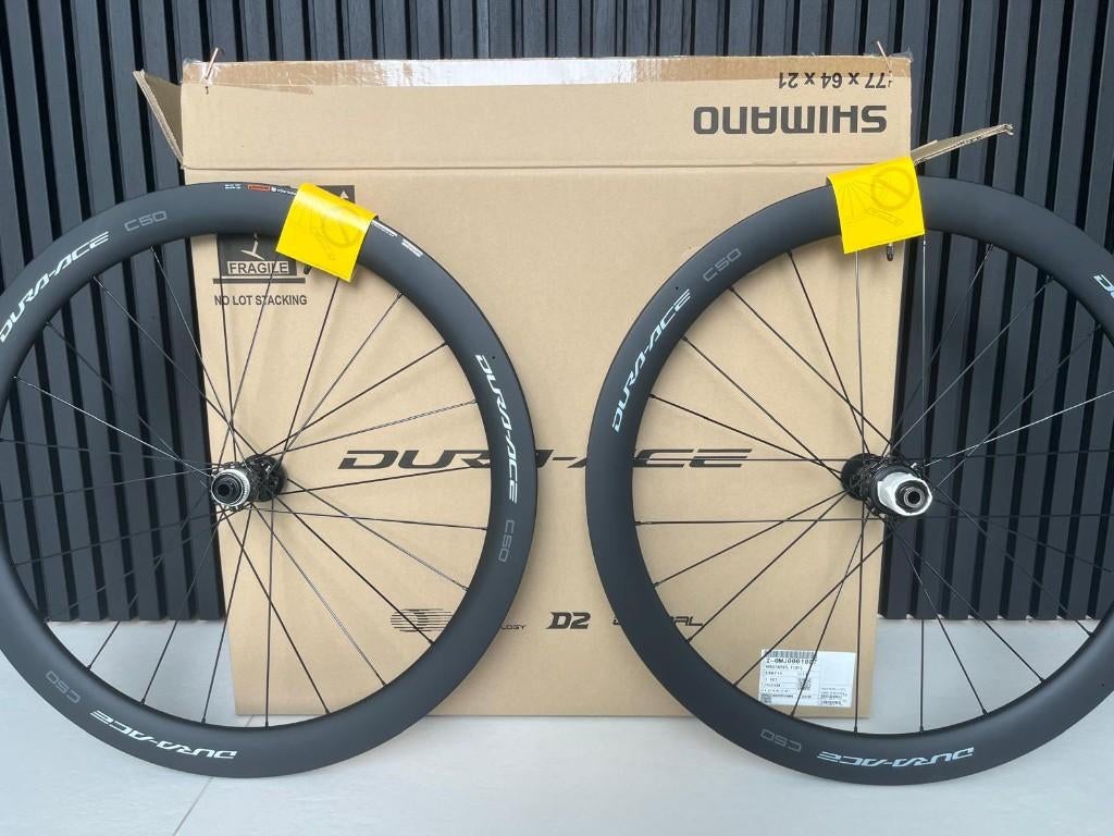 dura-ace C50 wielset, Fietsen en Brommers, Fietsonderdelen, Schimano, Nieuw, Racefiets, Carbon