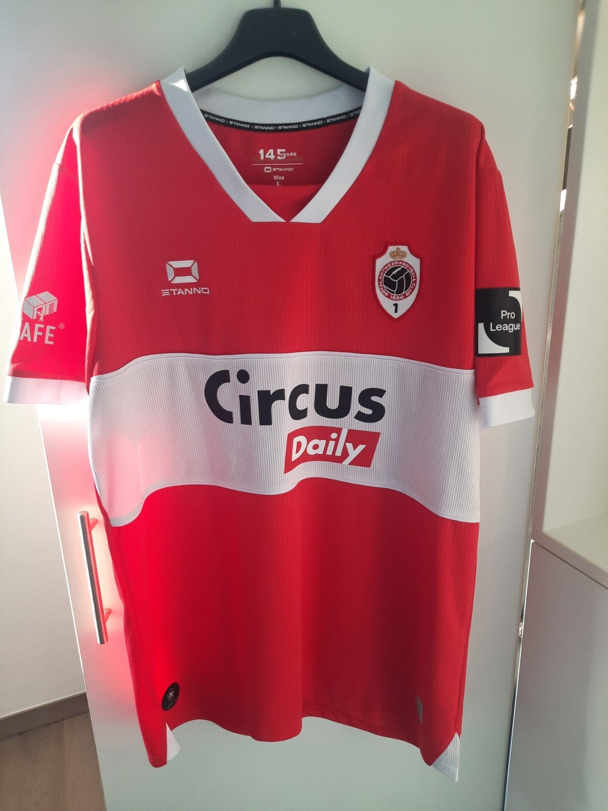 RAFC shirt Gerard Vandeplas, Maat L, Ophalen of Verzenden, Shirt