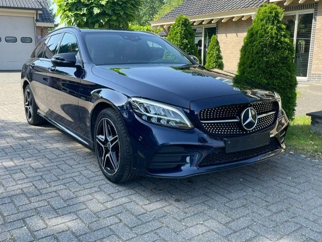 Mercedes-Benz C-klasse Estate 300 de AMG LINE NIGHT NAVI CAM, Auto's, Mercedes-Benz, Bedrijf, Te koop, C-Klasse, ABS, Achteruitrijcamera