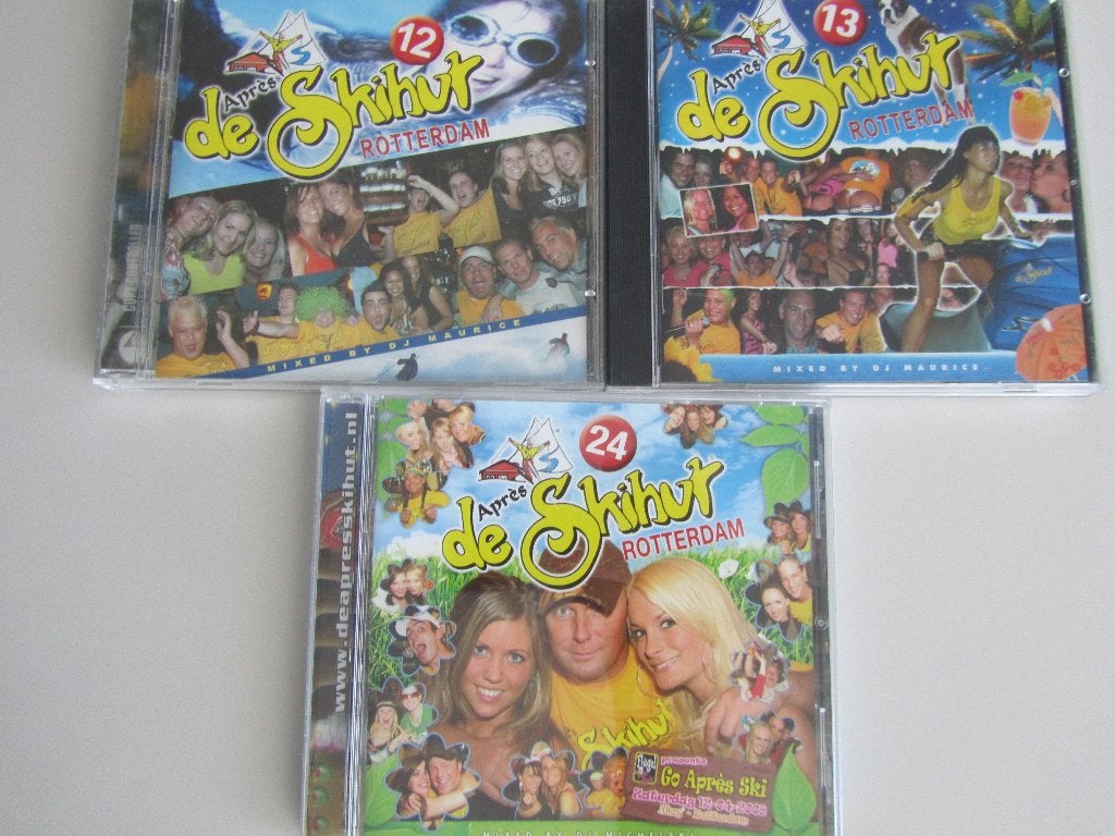 3 CDS DE APRES SKIHUT (Volume 12-13-24), Ophalen of Verzenden, Gebruikt, Dance, Verzamelalbum