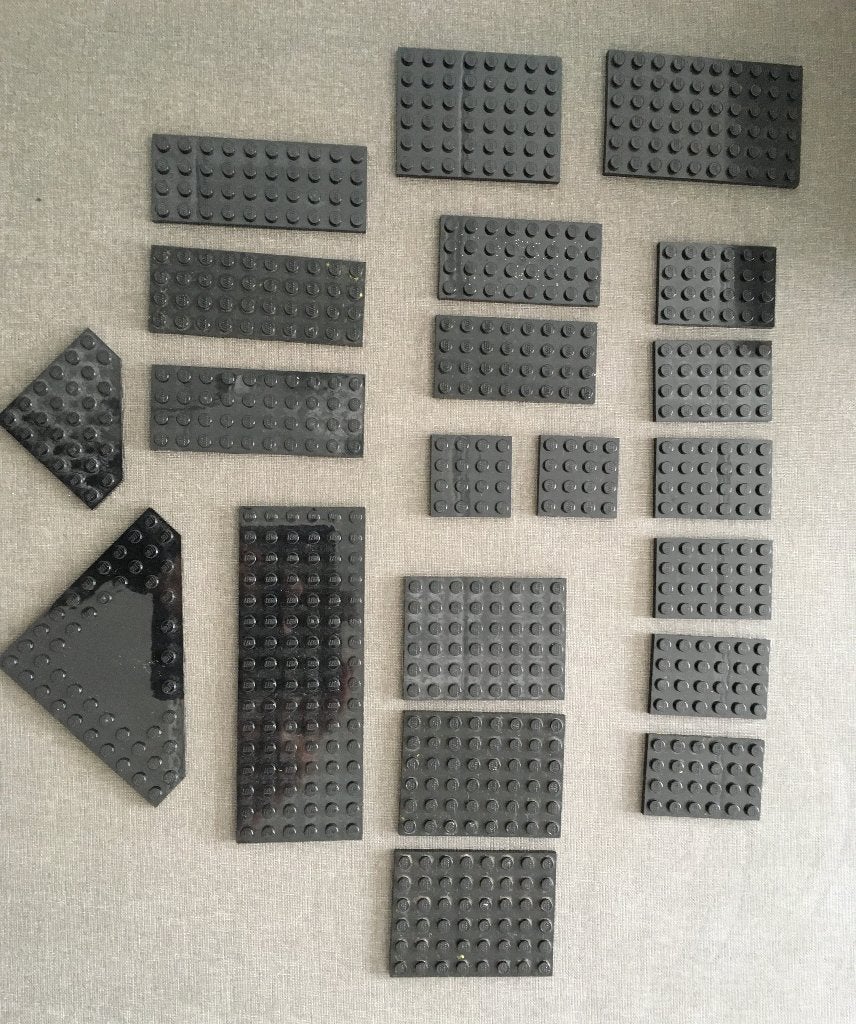 Lego (2 kleuren), Kinderen en Baby's, Ophalen, Gebruikt, Losse stenen, Lego