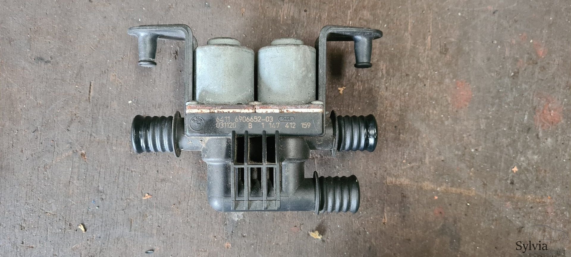 Kachelkraan Waterklep Elektrisch BMW 5 / 6 / 7 serie E60 E61, Auto-onderdelen, Airco en Verwarming, Gebruikt, -, -, Ophalen of Verzenden