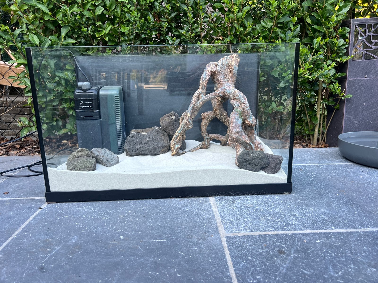 Aquarium 60l met toebehoren, Animaux & Accessoires, Aquarium vide, Enlèvement, Utilisé, Pompe