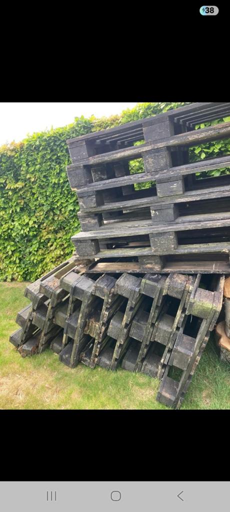 Paletten van lounge, Ophalen