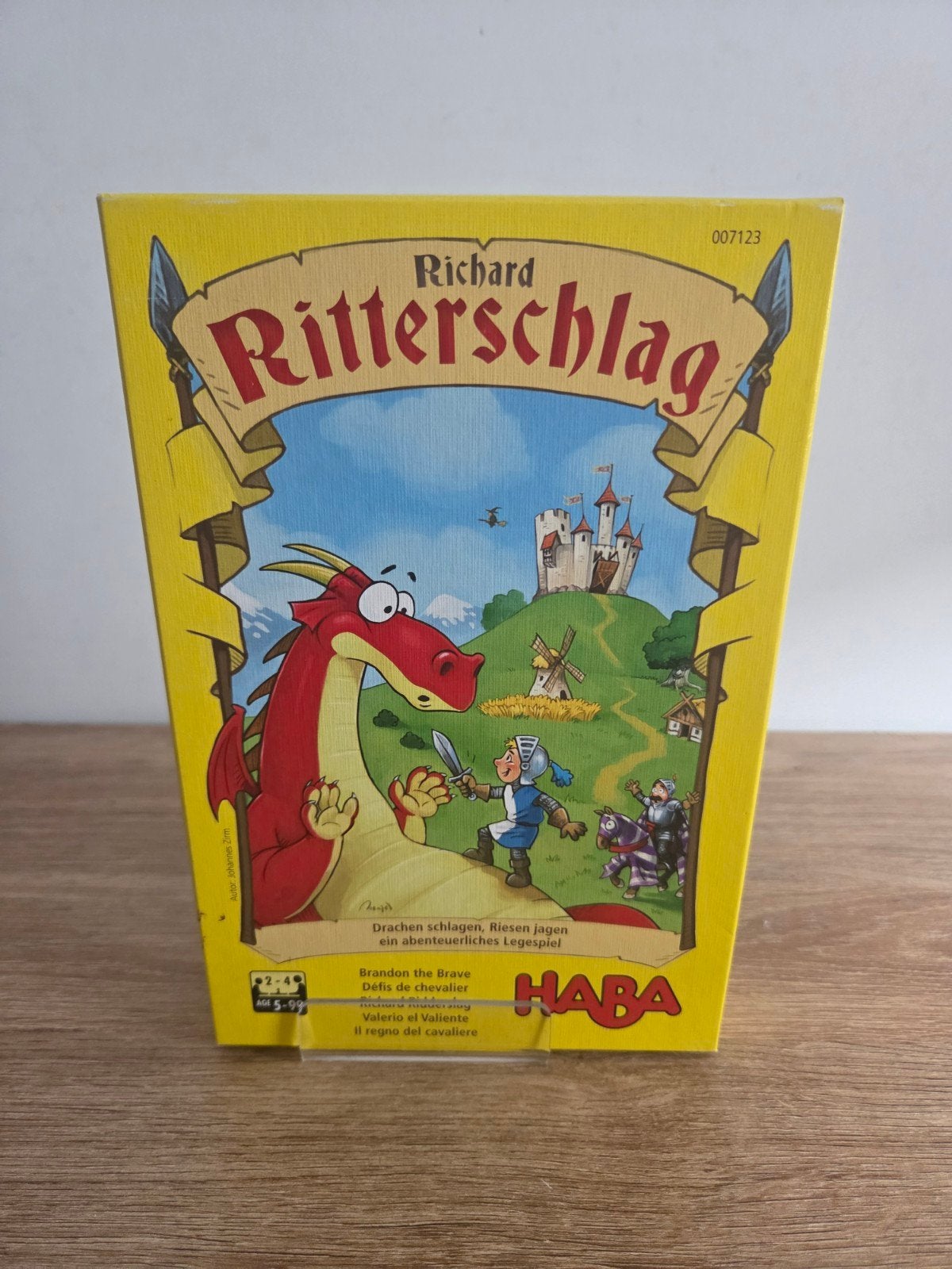 Richard Ridderslag van Haba, Enlèvement ou Envoi