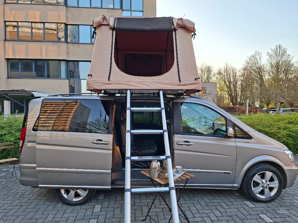 Camper Mercedes Viano Lux 5PL Autom2.2CDi L2H1 GPS 1EIG, Caravanes & Camping, Camping-cars, Particulier, jusqu'à 5, Modèle Bus ou Fourgon aménagé