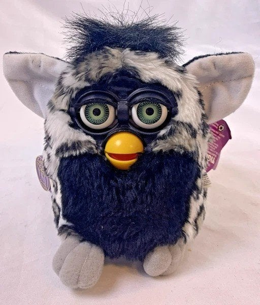Tiger Electronics Furby Husky 70-800 vintage G1 1998 Engels, Overige merken, Overige typen, Zo goed als nieuw, Meerkleurig