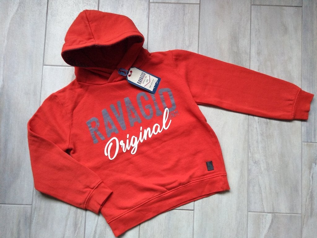 ★ M128/134 - Nieuwe Trui met kap Ravagio, Kinderen en Baby's, Kinderkleding | Maat 128, Trui of Vest, Nieuw, Ophalen of Verzenden
