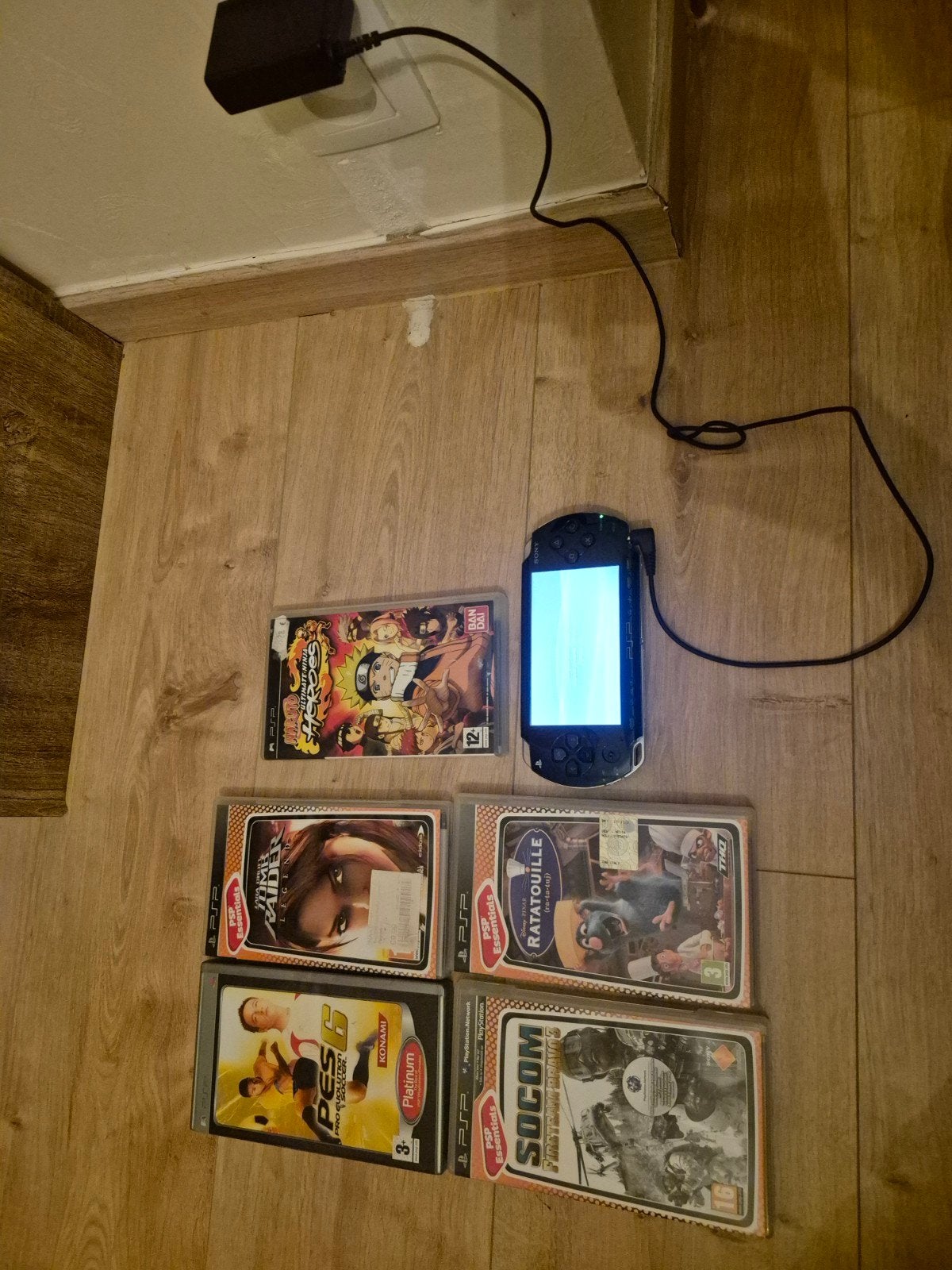 console sony psp portable 5 jeux, Enlèvement ou Envoi, Avec jeux, Utilisé, PSP