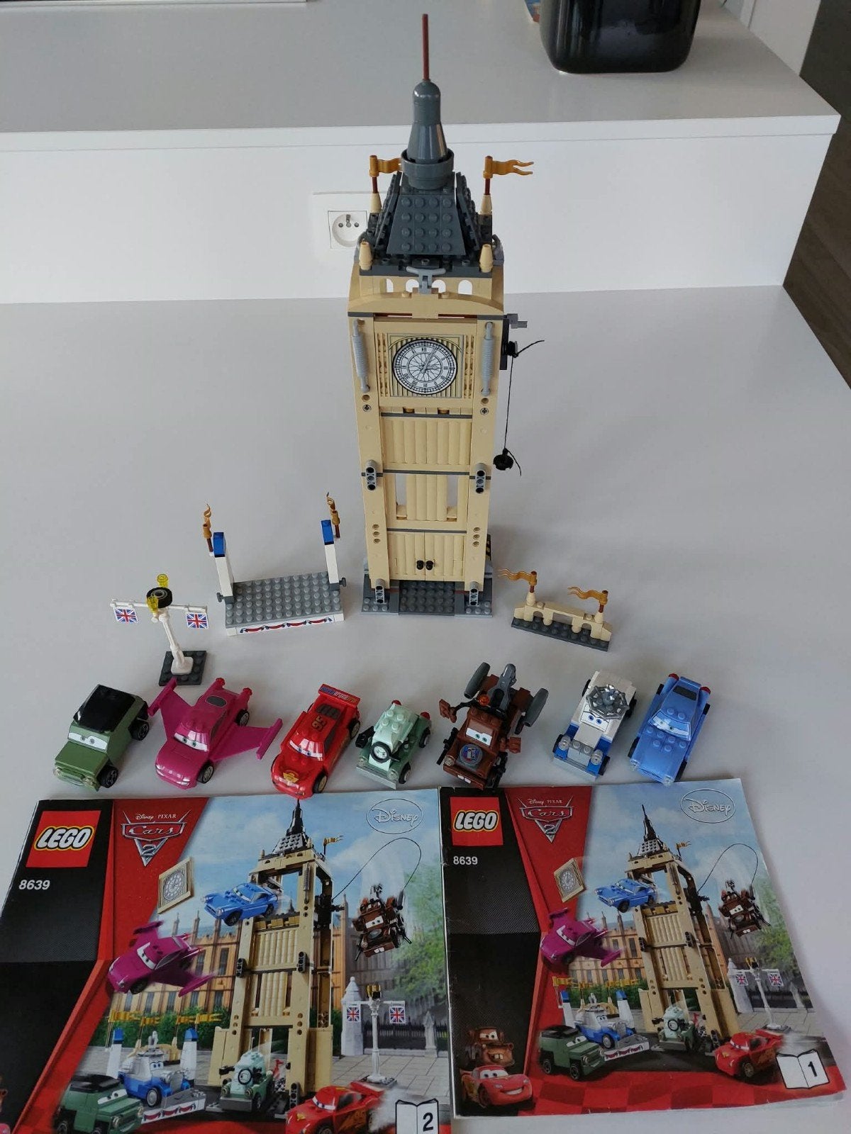 lego cars set 8639, Enlèvement, Complet, Lego