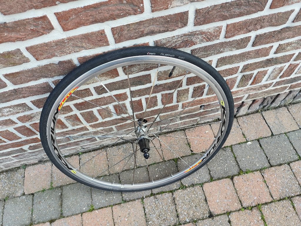 Roue arrière Mavic Ksyriumm Elite Campa, Vélos & Vélomoteurs, Vélos Pièces, Enlèvement, Utilisé, Racefiets, Roue