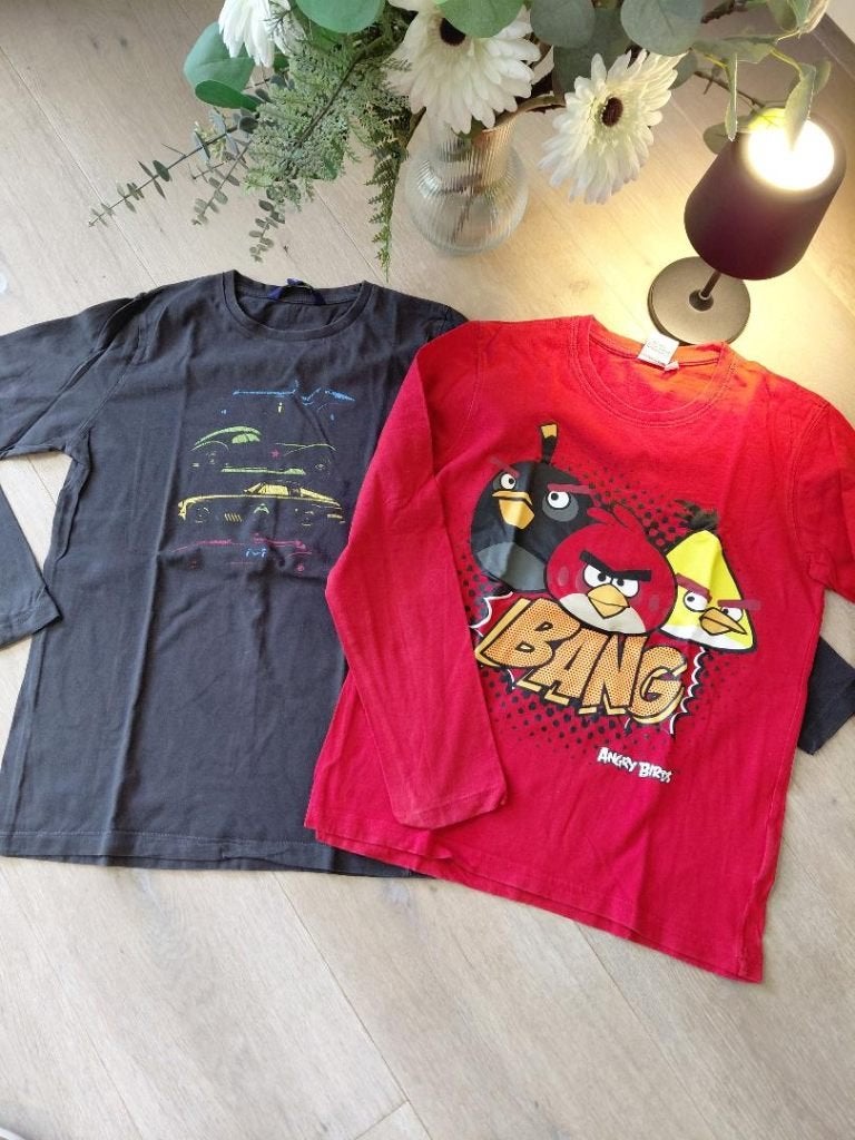 Maat 146 - JBC - set van 2x longsleeve, Garçon, Enlèvement ou Envoi, Chemise ou À manches longues, JBC