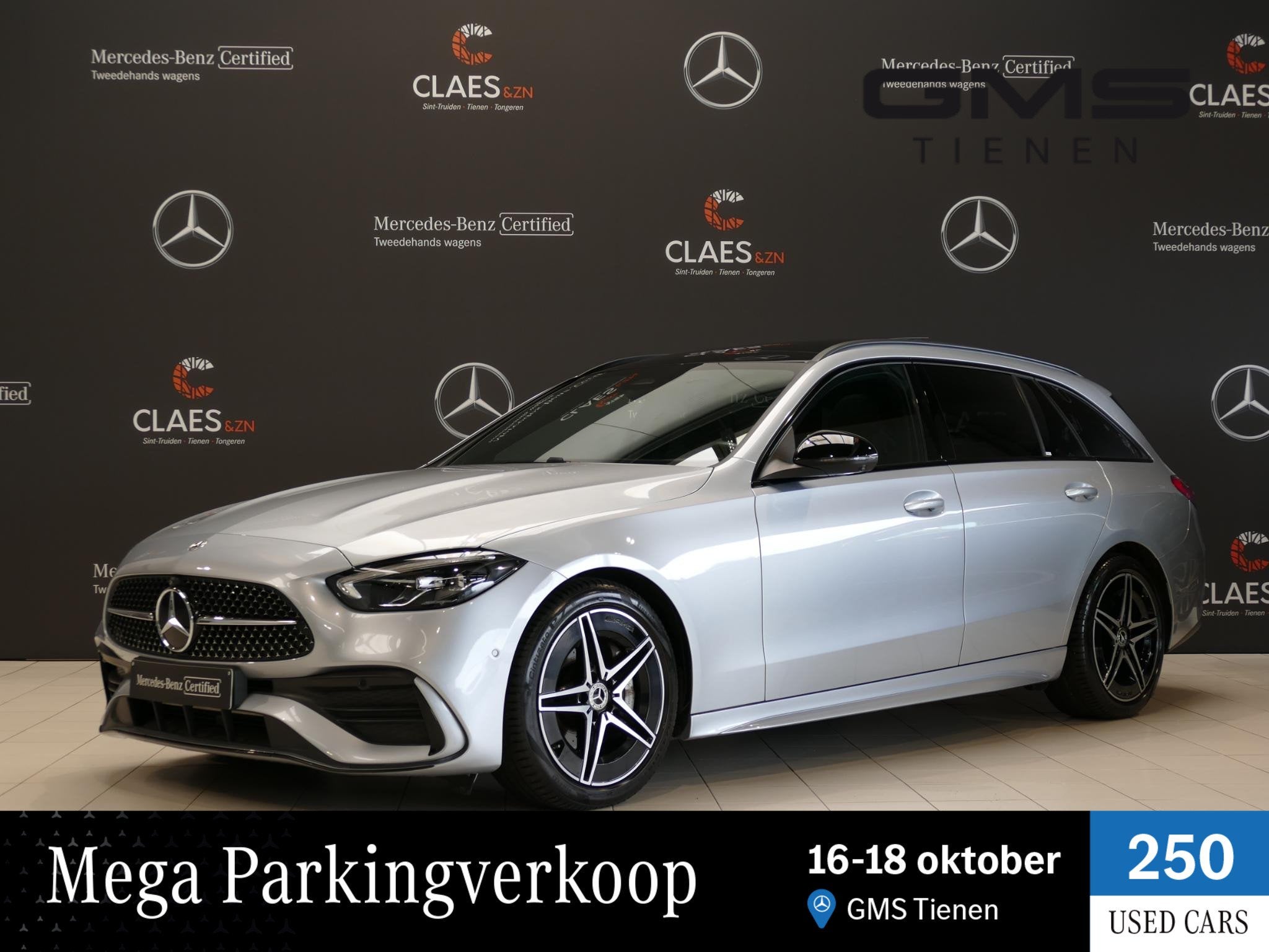 Mercedes-Benz C-klasse Break 200d Star Edition - DOS 8203, Automaat, 1780 kg, Zwart, 4 cilinders