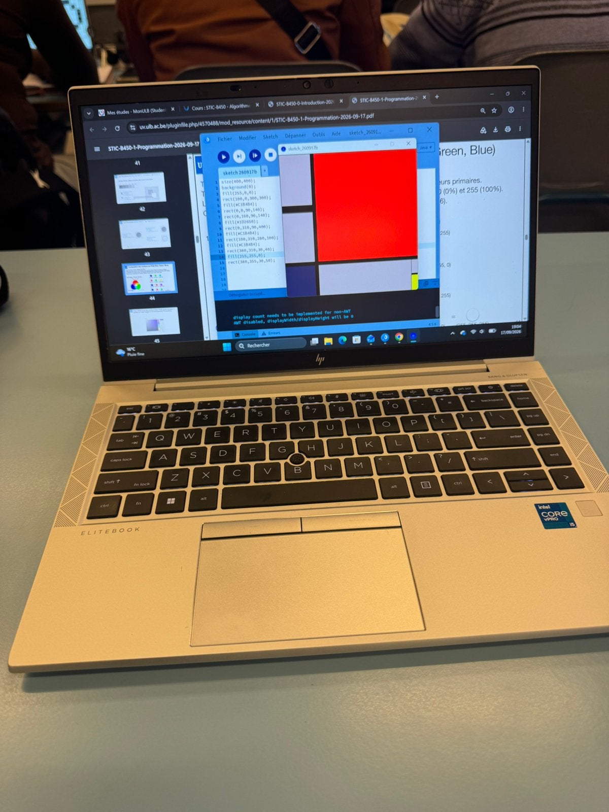 HP 840 G7 i5 11e génération, Qwerty, Comme neuf, Enlèvement, SSD