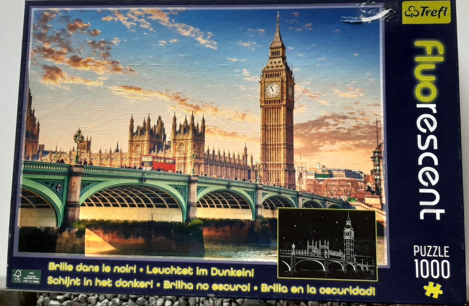 puzzel 1000 stuks, Hobby en Vrije tijd, Ophalen