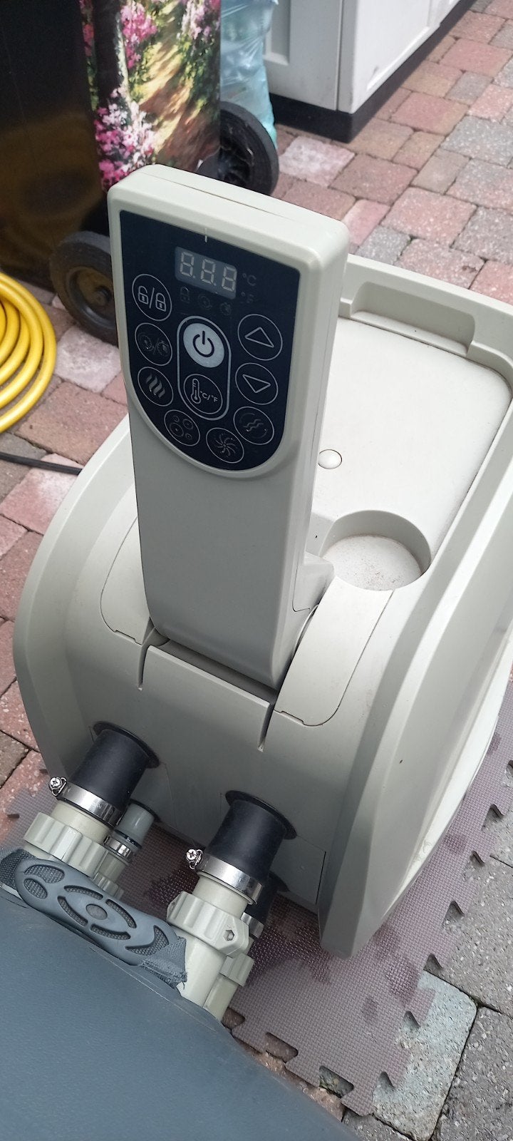 motor warmtepomp Jacuzzi, Ophalen